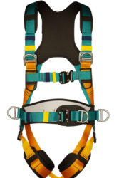 רתמת בטיחות מקצועית 6 אחיזות דגם COMFORT