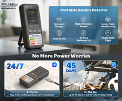 גלאי ראדון נייד G1011
