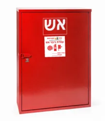 ארון מתכת כיבוי אש 120X80ס"מ